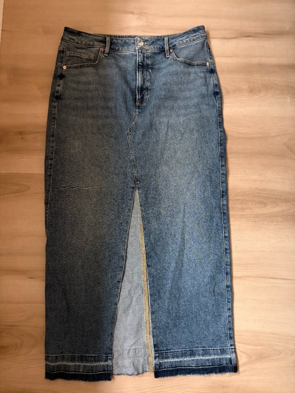 Express Long Jean Skirt Size 12